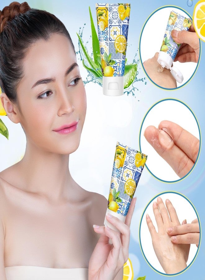 Sacubee 48 Pcs Lemon Baby Shower Favors Aloe Vera Gel for Guests Travel Size 30ml Moisturizer for Face Body Natural Hydrating Soothing Aloe Vera Lotion Bulk Thank You Gift Party Wedding Supplies - Image 4